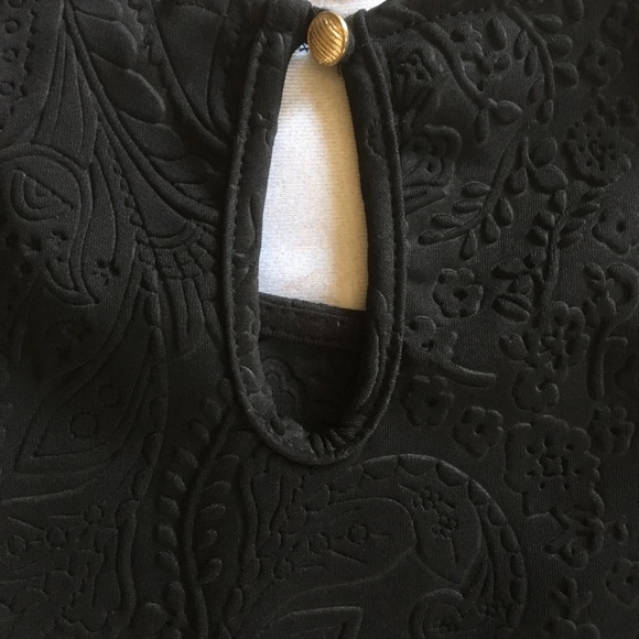 Black Peplum Shirt - Picture 5 of 5